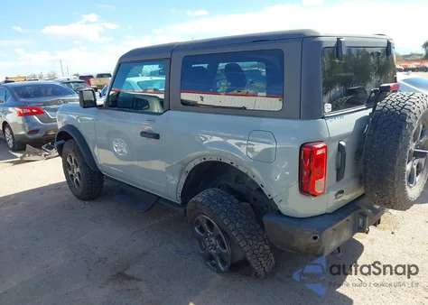 2022 Ford Bronco Big Bend z USA, uszkodzony, nr VIN 1FMDE5AH7NLB27303